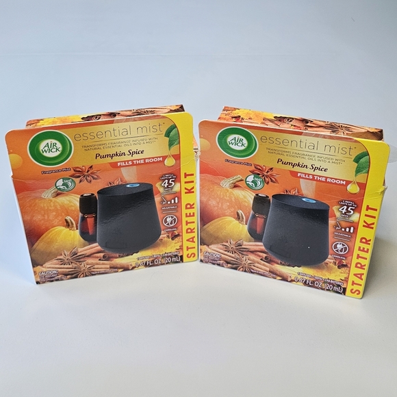 $6.49 SHIPPING  (2) NWT Air Wick Essential Mist Starter Kits - Picture 2 of 6